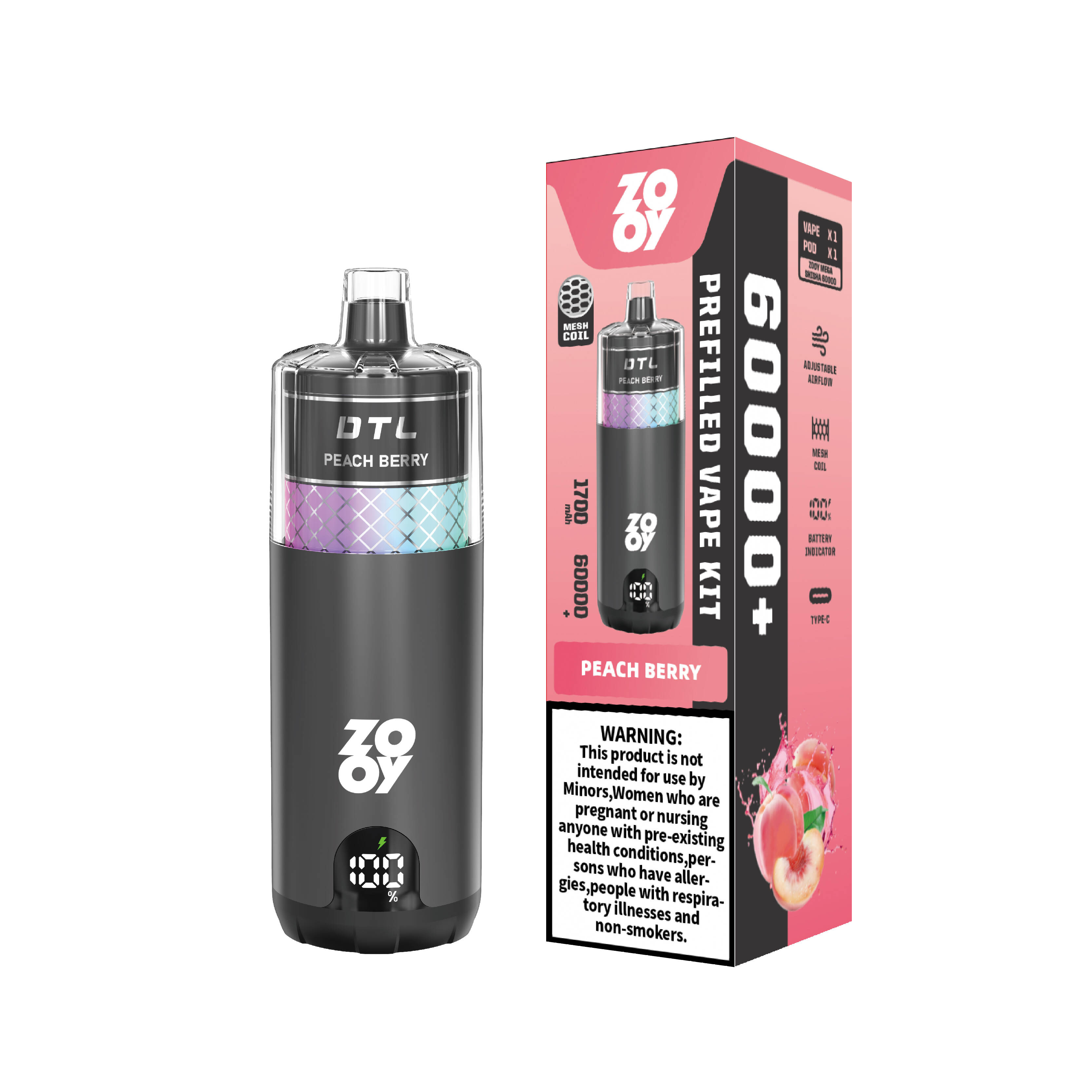 Zooy Mega 60000 Pod Kit