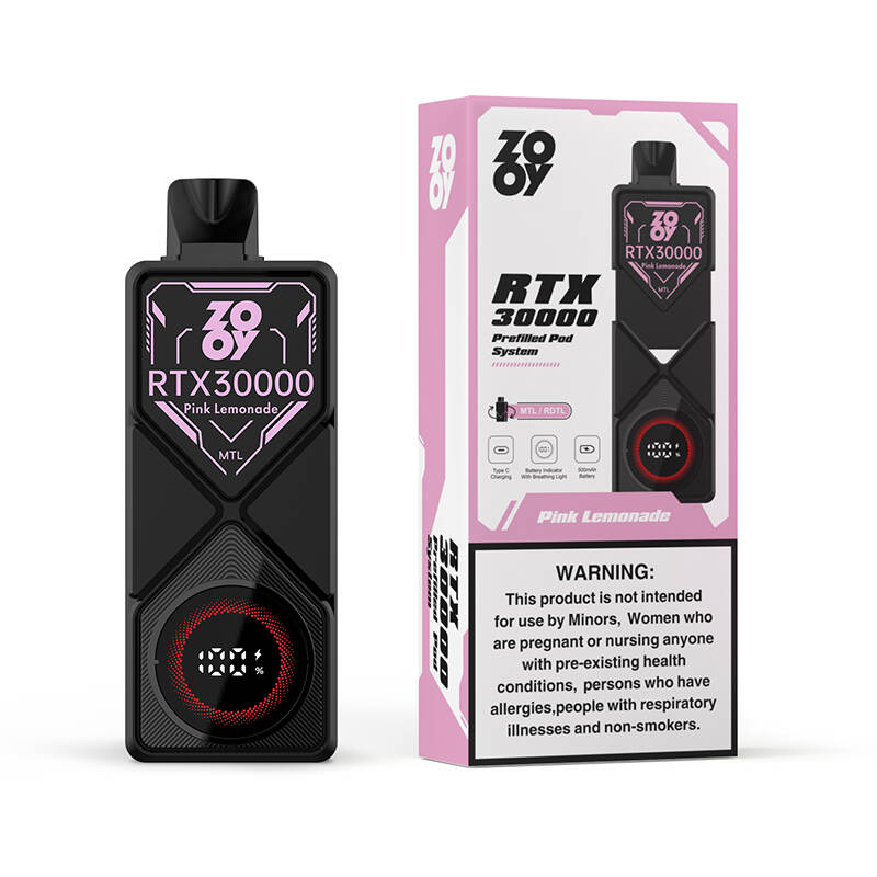 Предварительно заполненный комплект POD; Zooy RTX30000; Регулируемый вейп воздушного потока; сетчатая катушка системы; MTL RDTL POD; купить Vape Germany; портативный комплект Pod; Vape Delivery Eu