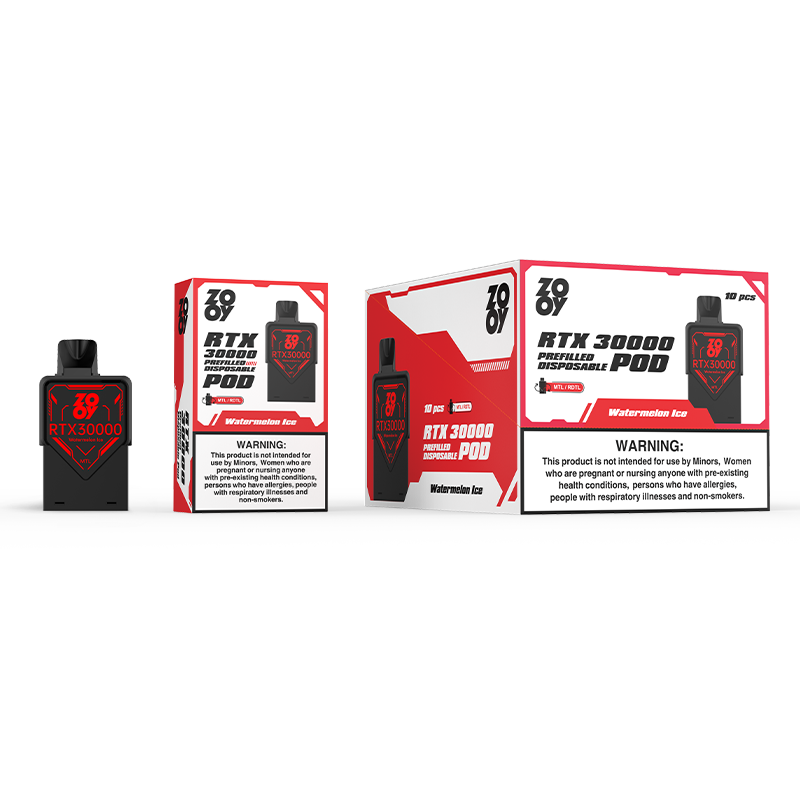 ZOOY Replacement Pod RTX30000 Watermelon Ice Packaging DE