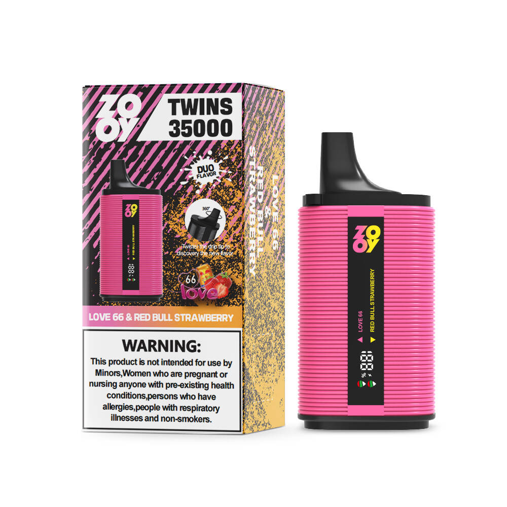 Zooy Twins 35000; Dual Flavovable Doratable Vape; 35000 Puffs Vape Europe; Cewka z cewki siatkowej; Doppelgeschmack E-Zigarerette Kaufen; papieros électronique podwójne zapisanie