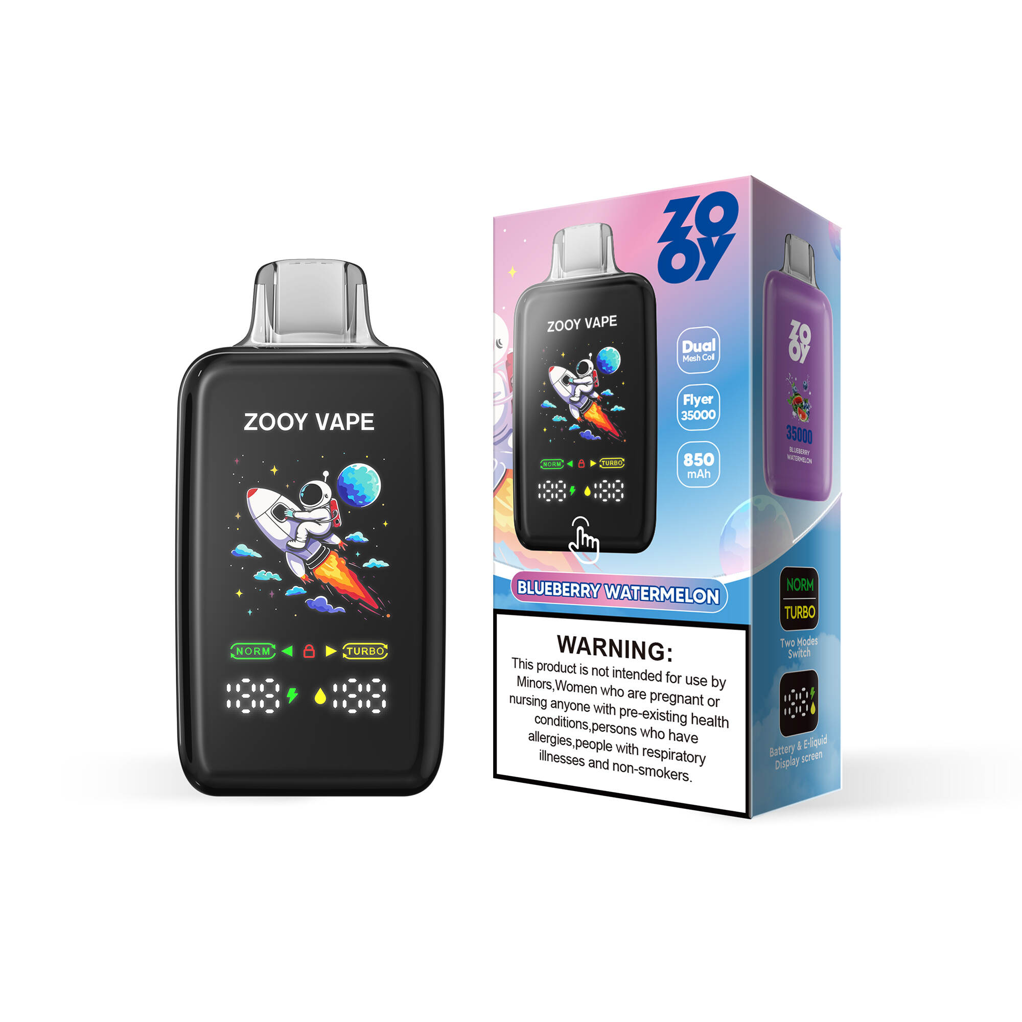 Zooy Flyer 35000; vapor desechable; Vapor recargable; Vapor de flujo de aire ajustable; 35000 hojaldre; comprar vape Alemania; Vape Eu Warehouse; Vape tipo C; Vapor de malla de malla; Alemania cigarrillo electrónico
