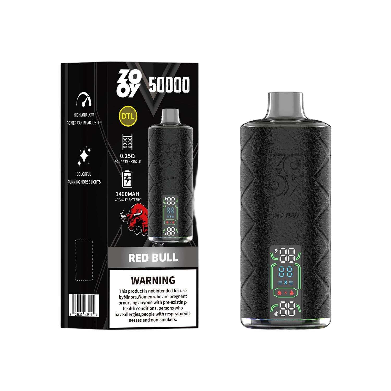 Zooy Shisha Vape, 50000 Puff Vape, Shisha Disponable Vape, Wholesale Shisha E-Cigaret, Hookah Style Vape