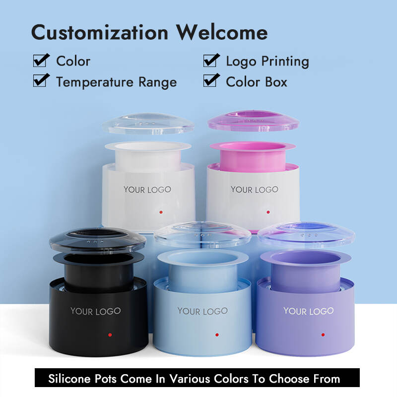 mini wax heater 200ml, compact wax warmer, FHC-E202A wax heater