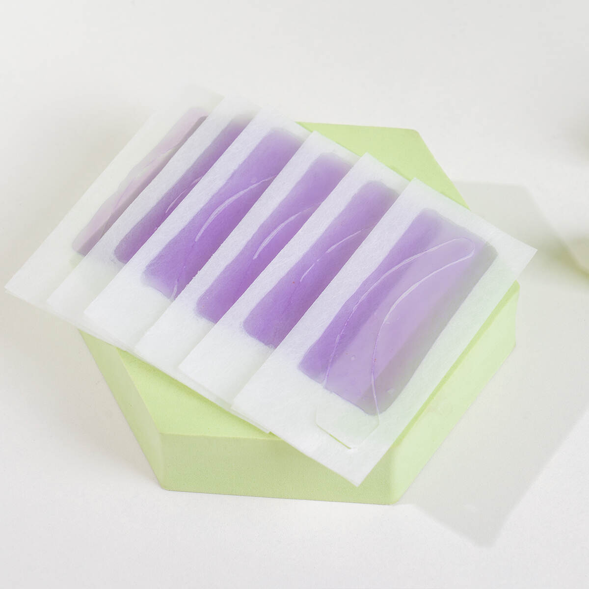 eyebrow wax strips, brow shaping strips, facial waxing strips, hair removal strips