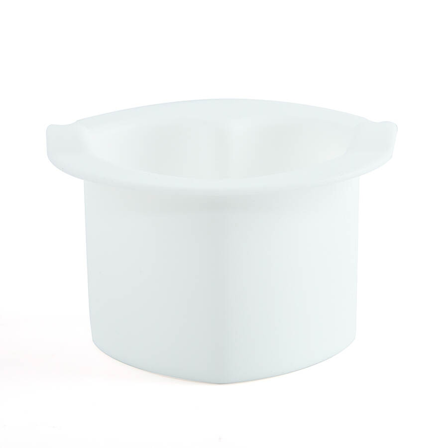 Love Heart Shaped Design Silicone Wax Bowl-200ml , Professional Paraffin Wax Machine , Wax Strips For Brazilian