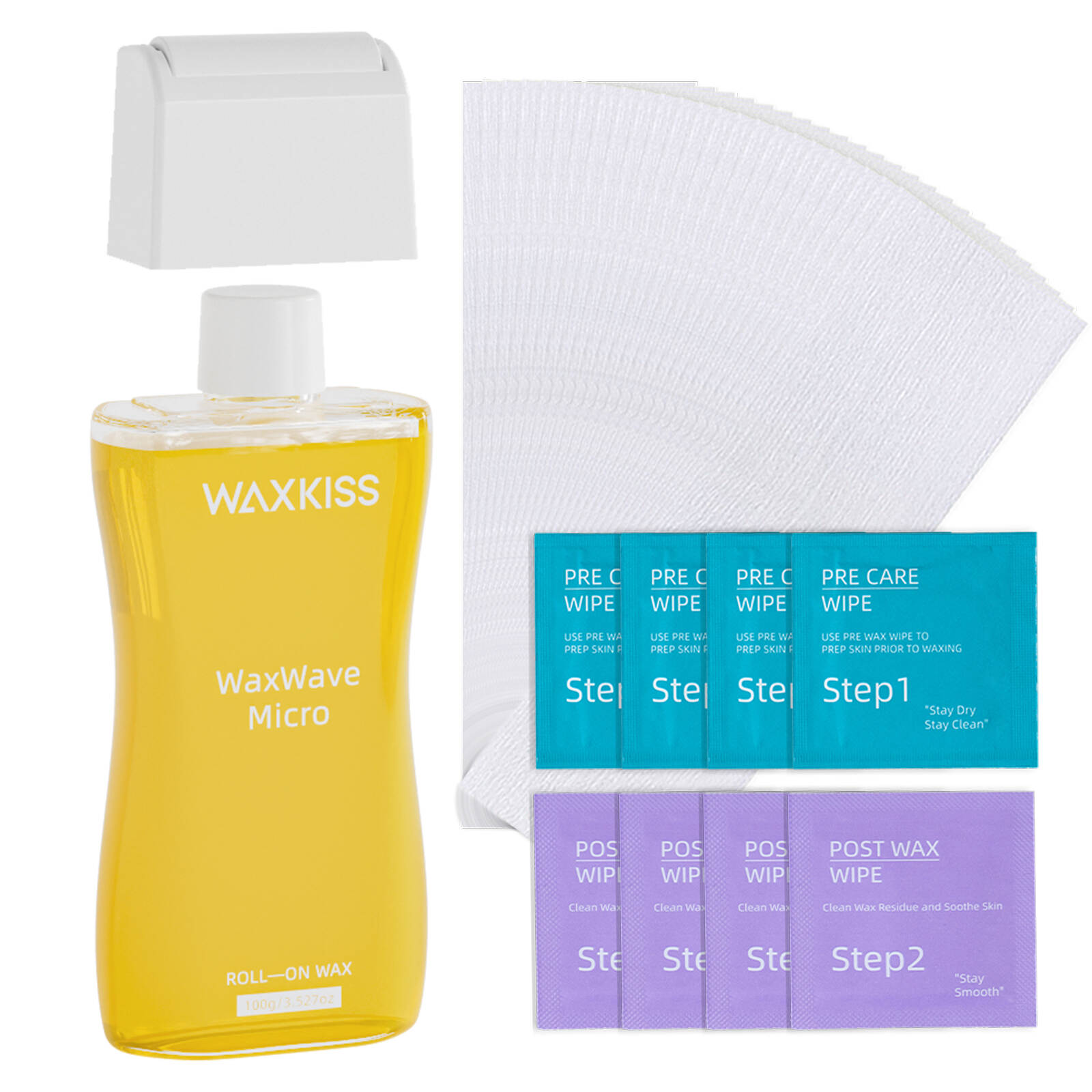100g Microwave-safe Roll On Wax Kit