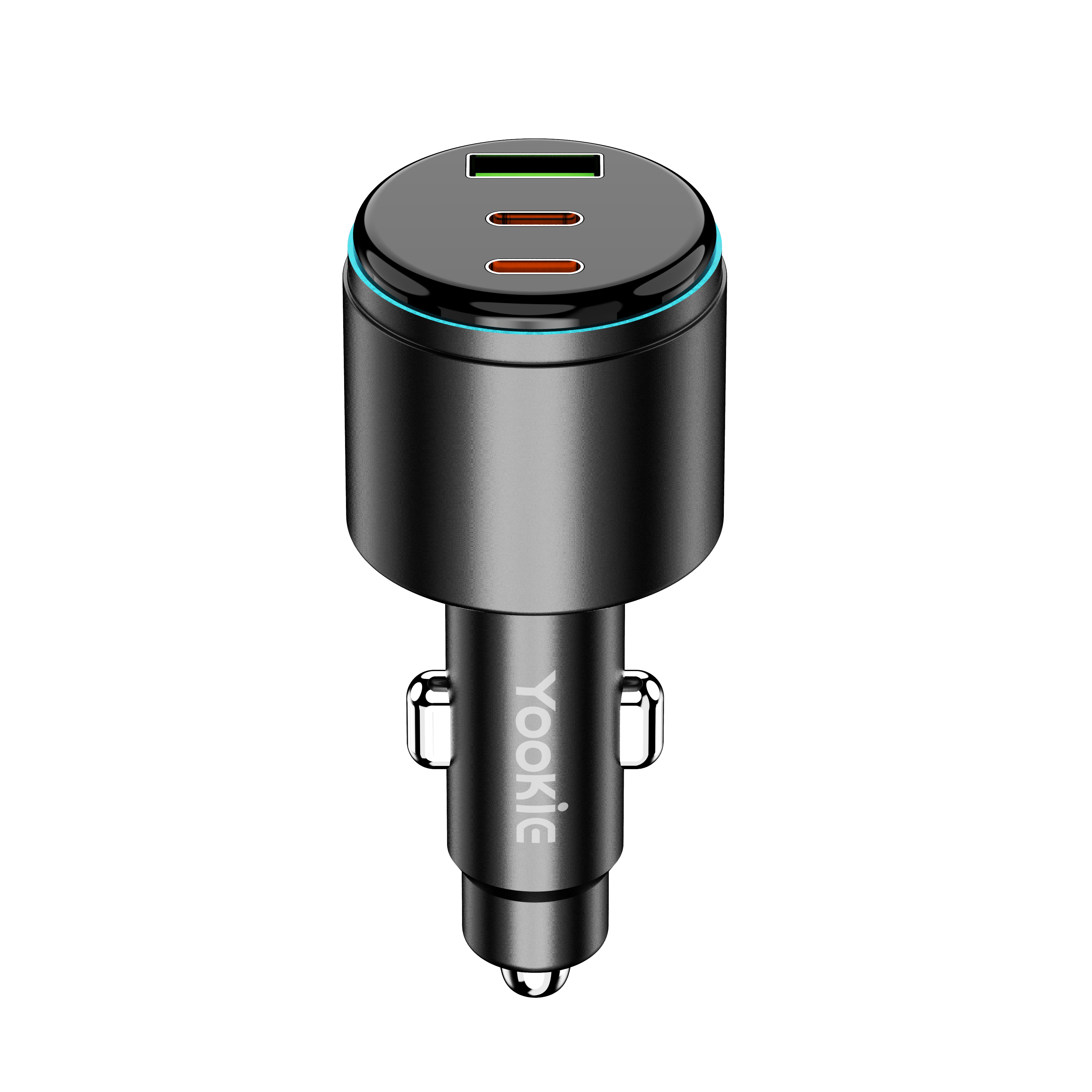 YooKiE PC25 113W Triple-Port Car Charger (65W+30W+18W)