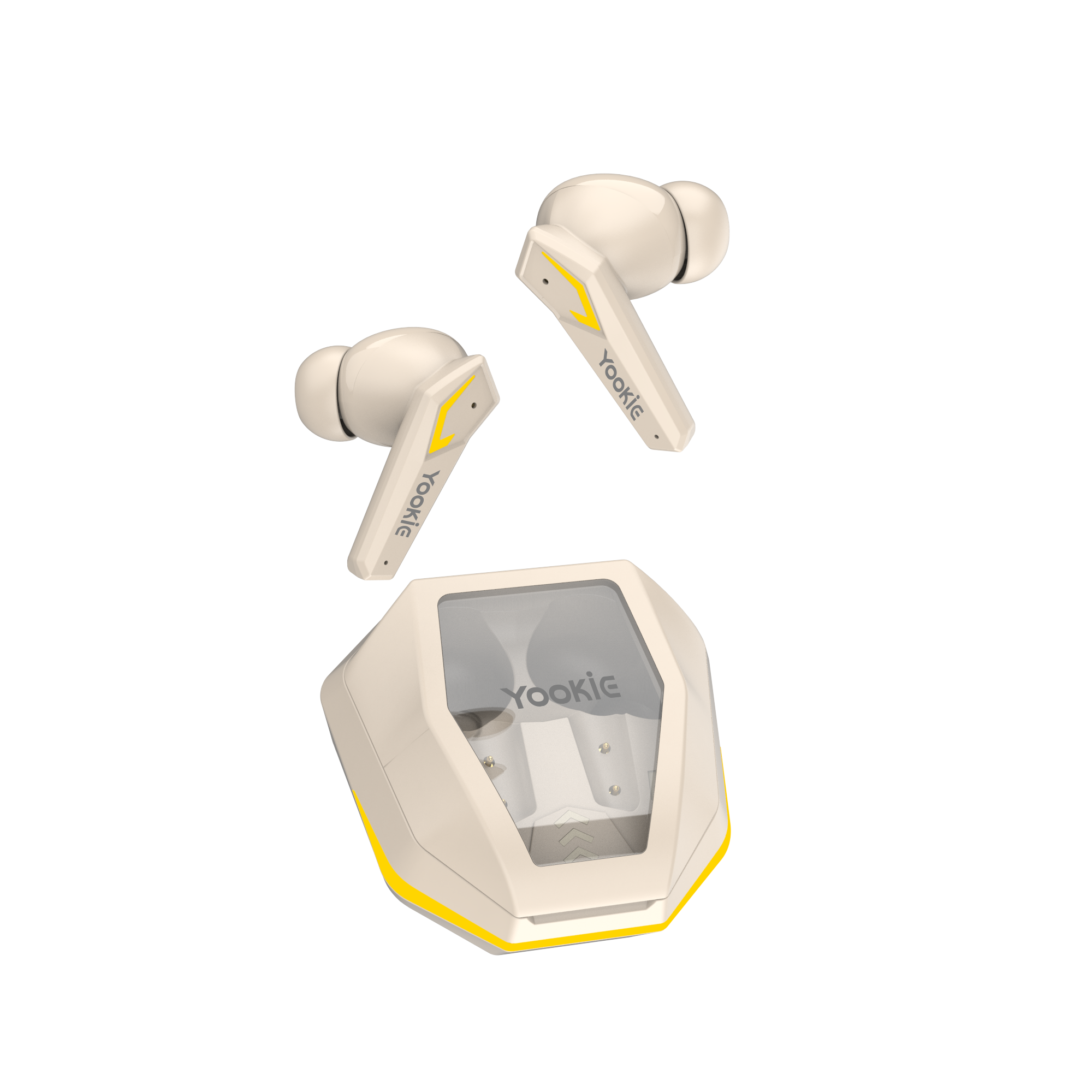 YooKiE GM12 4 Mic ENC Gaming TWS Earphones