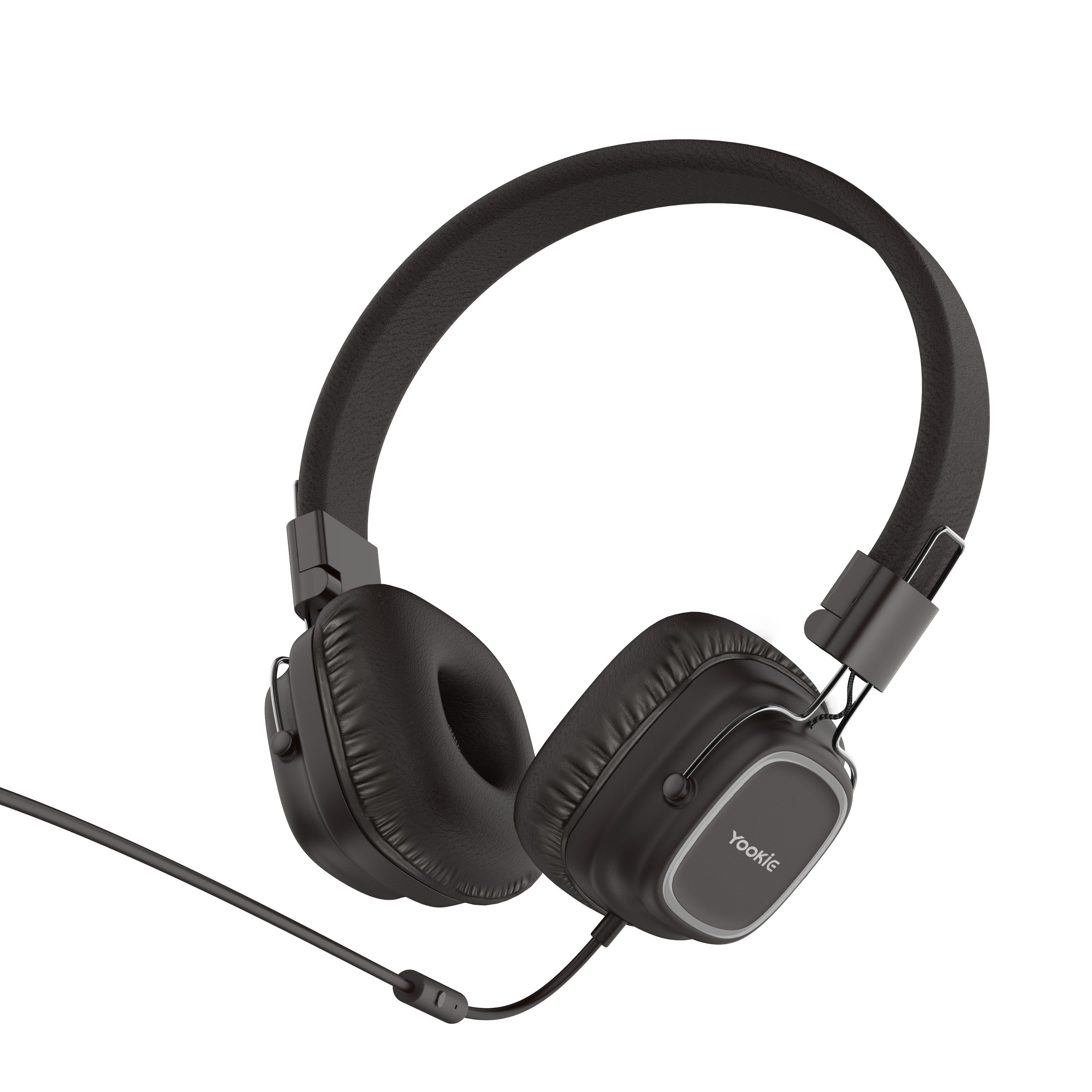 YooKiE SD13 Leather Strip Type-C Wired Headphones
