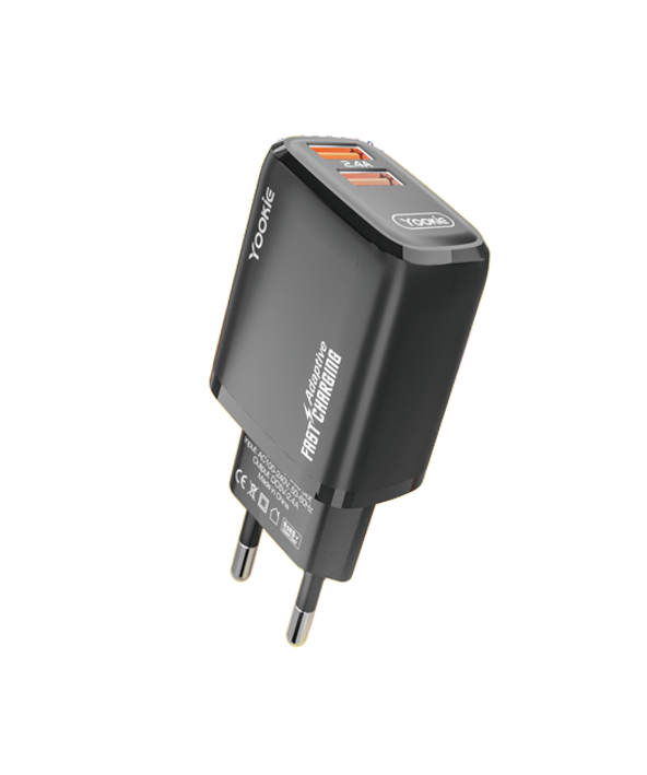YOOKIE EI6 Dual USB Wall Charger Smart IC chip