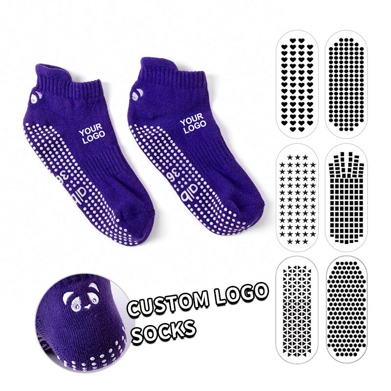 Customized personal brand anti-slip socks yoga sports socks can be customized for adults/children