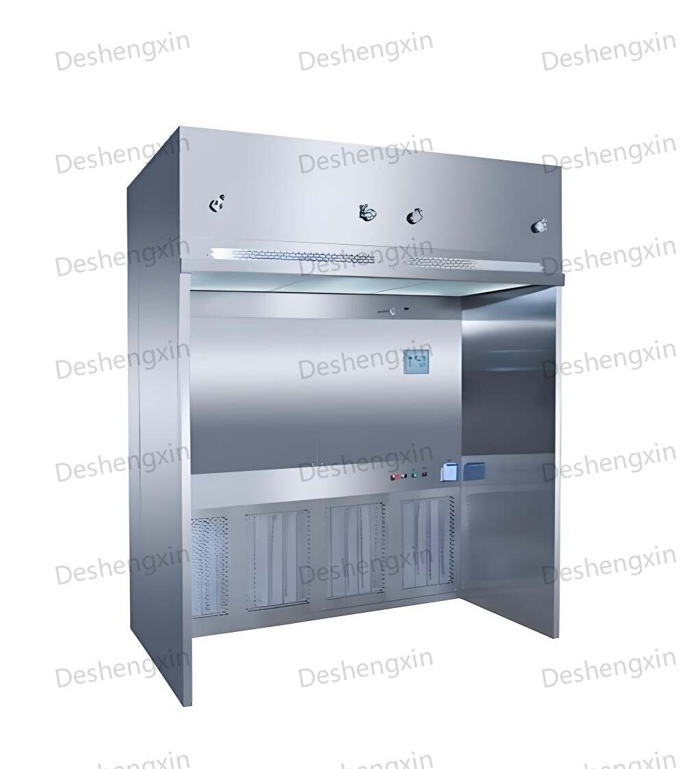 Vejningsrum, dispenseringsbås, prøveudtagning, kontrolleret miljø, præcisionshåndtering, farlige materialer, sikkerhedsoverholdelse, tilpasset design