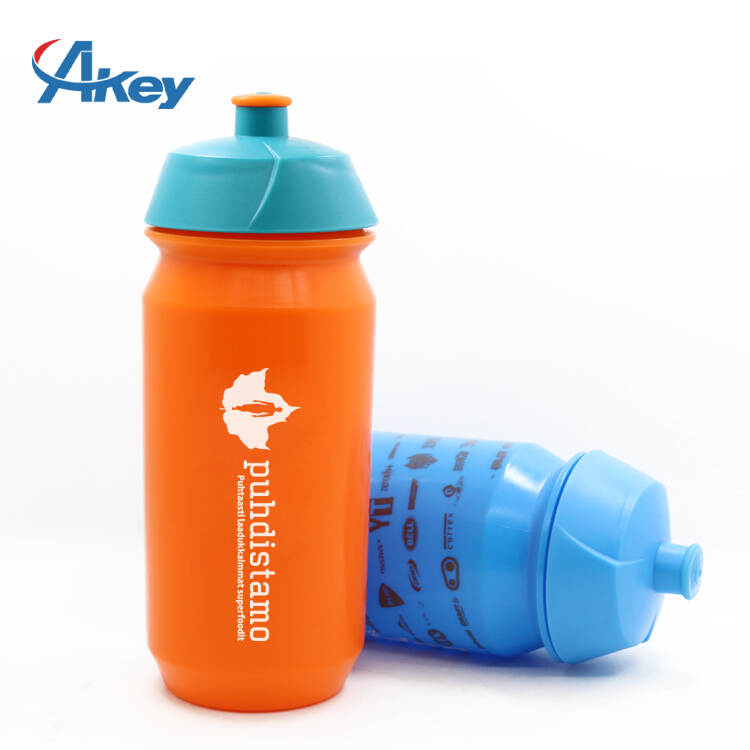 Cycling Sport Water Bottle Bicycle Plastic Bottle Leak Proof Sport Water Bottle Easy Squeeze Bottle Fits Most Bike Cages