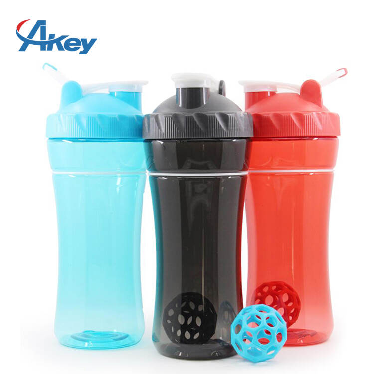 1000ml Shaker Bottle Gym Protein Shaker Bottle with Mixing Ball Travel Bottles Easy Clean Durable Protein Shaker Cup