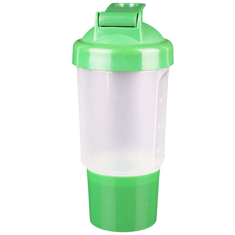 500ml BPA-Free Custom Logo for Shaker Bottle Private Label GYM Sport Protein Water Shaker with powder box