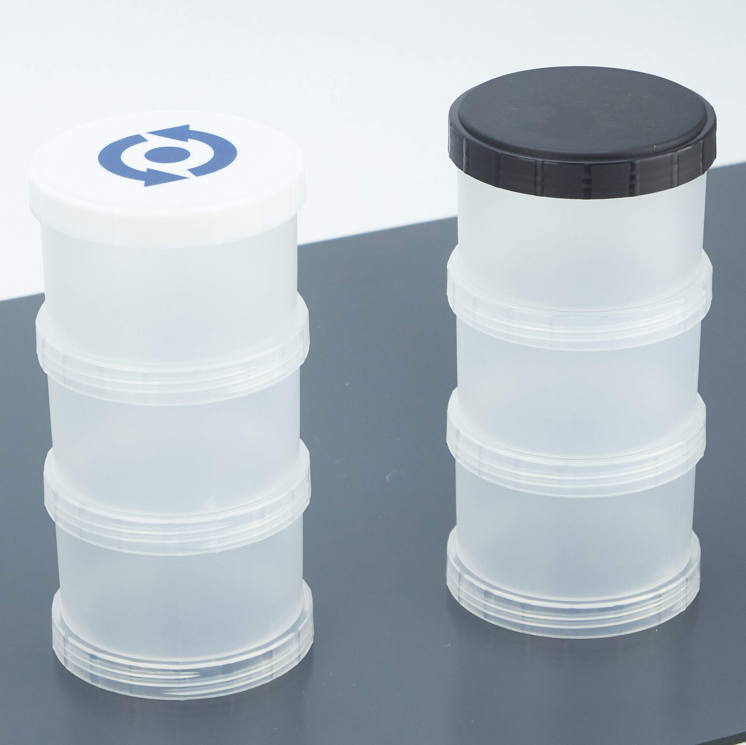 Powder Box 3 - Layer Game Changer Portable Sealed Storage Moisture Proof for Milk Powder Cereal & Snacks