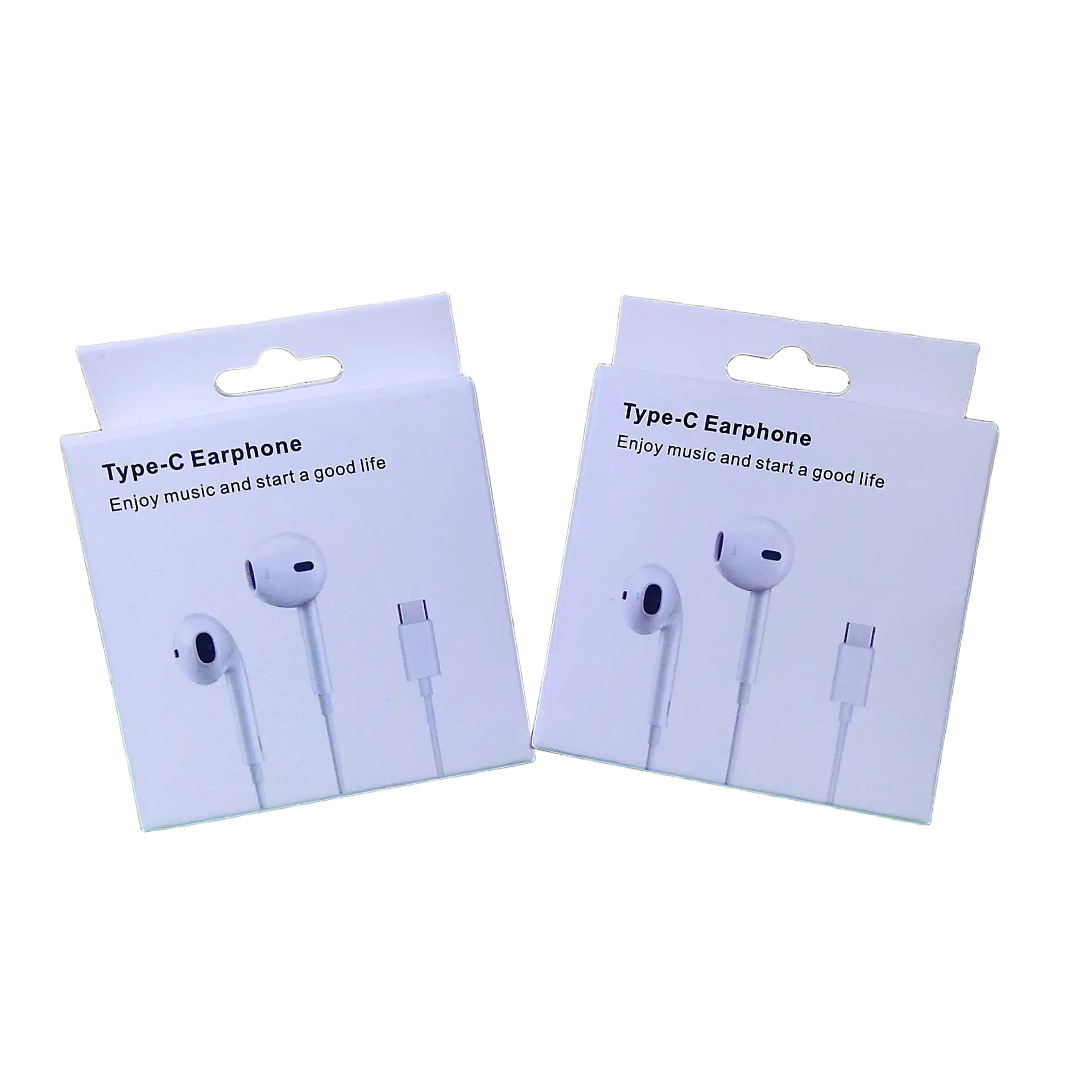 Type-C Earphone Hi-Fi Sound USB-C Headphones with Mic for Android Devices
