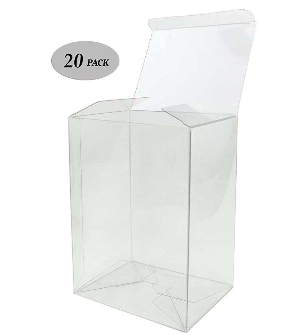 Funko Pop Protector: Hard Clear Display Box for Vinyl Figures（20pack）