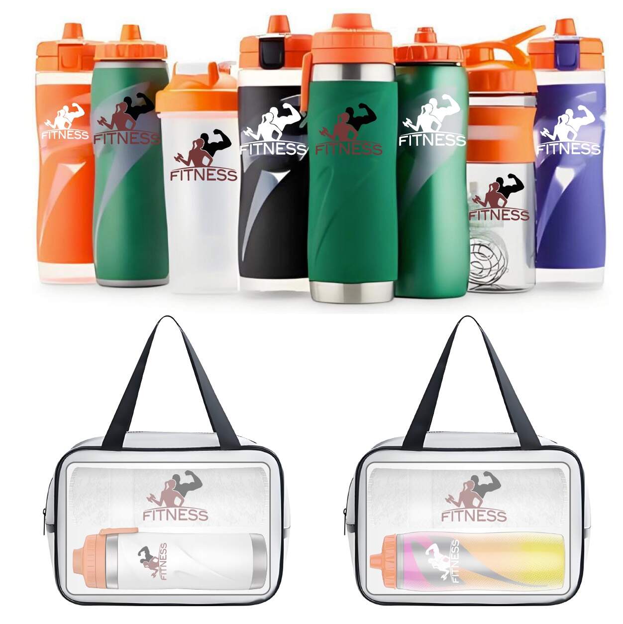 Gatorade Towel Pack: Elevate Your Fitness & Beauty Routine with Custom Bottles, Towels & Cosmetic Bags!