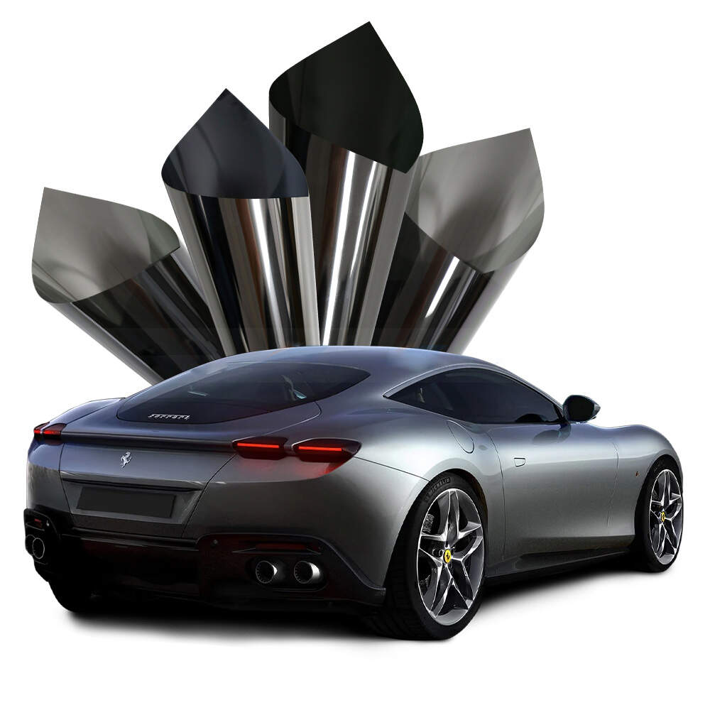 Genuine quality 1PLY Anti-Scratch Dyed Window Film from OMAR Source Film Factory with CE&ROHS