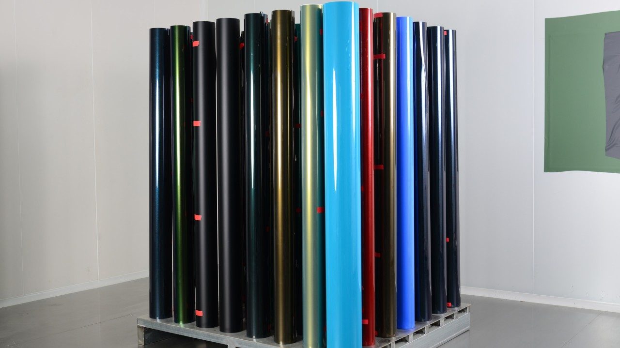 Genuine quality Color PPF-PET film from OMAR Source Film Factory with CE&ROHS