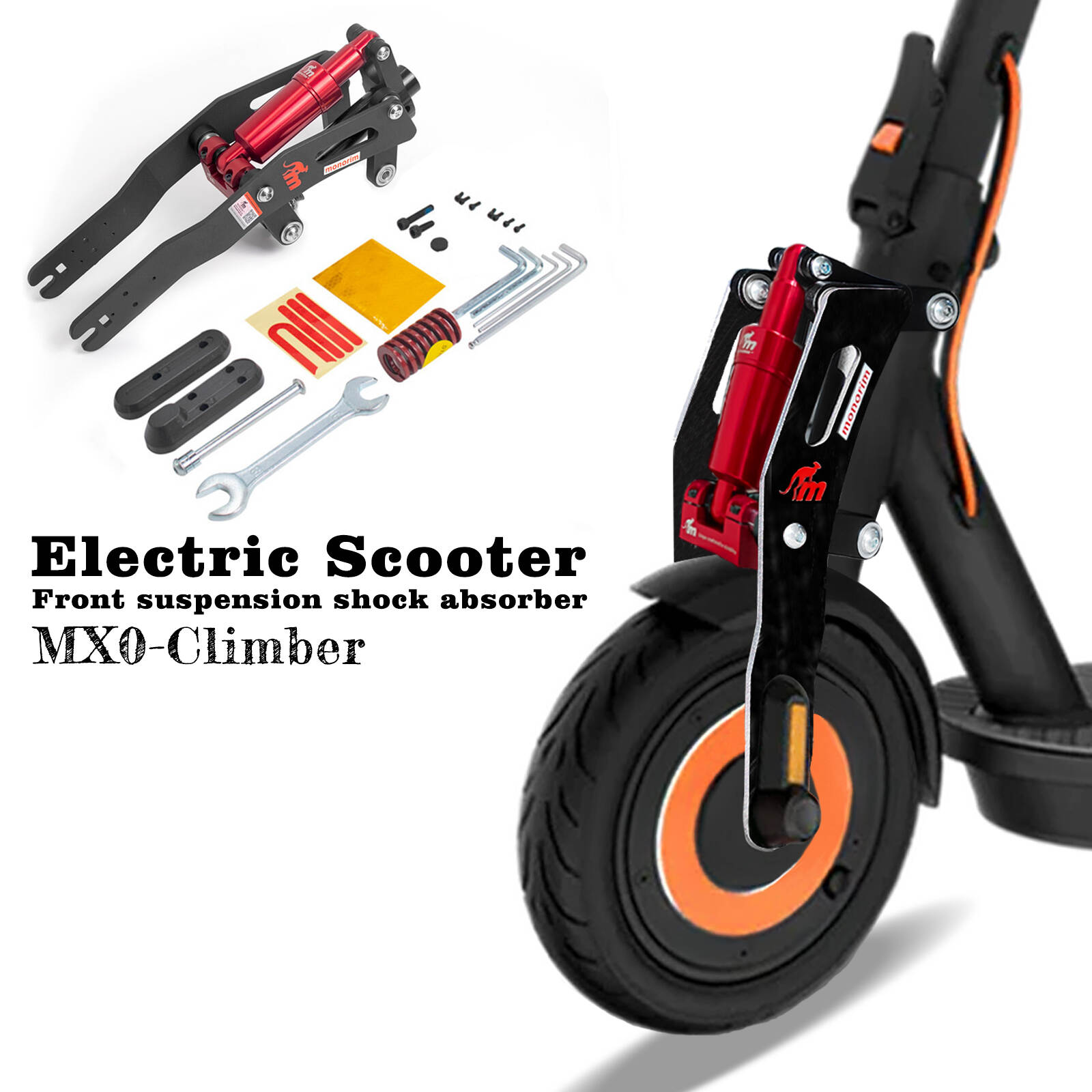 Monorim MX0-IC μπροστινή ανάρτηση ειδικά για το Inmotion Climber Electric Scooter-copy