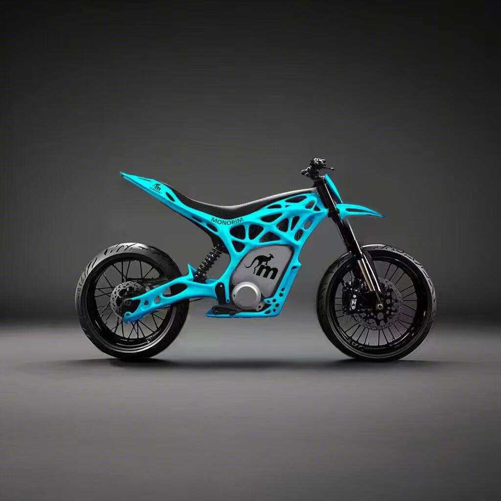 Monorim EXT9 E-moto 72V 5000W Speed over 100kmh Carbon fiber Hydraulic Suspension Off-road E-moto