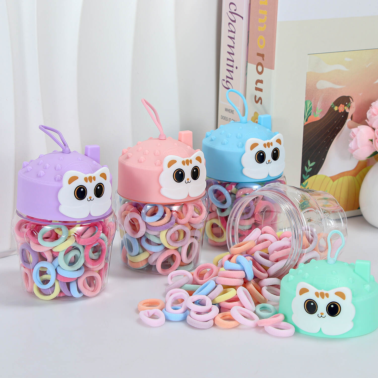 Children's rubber bands for women without hurting their hair, small-sized baby headband girls' hair band headwear