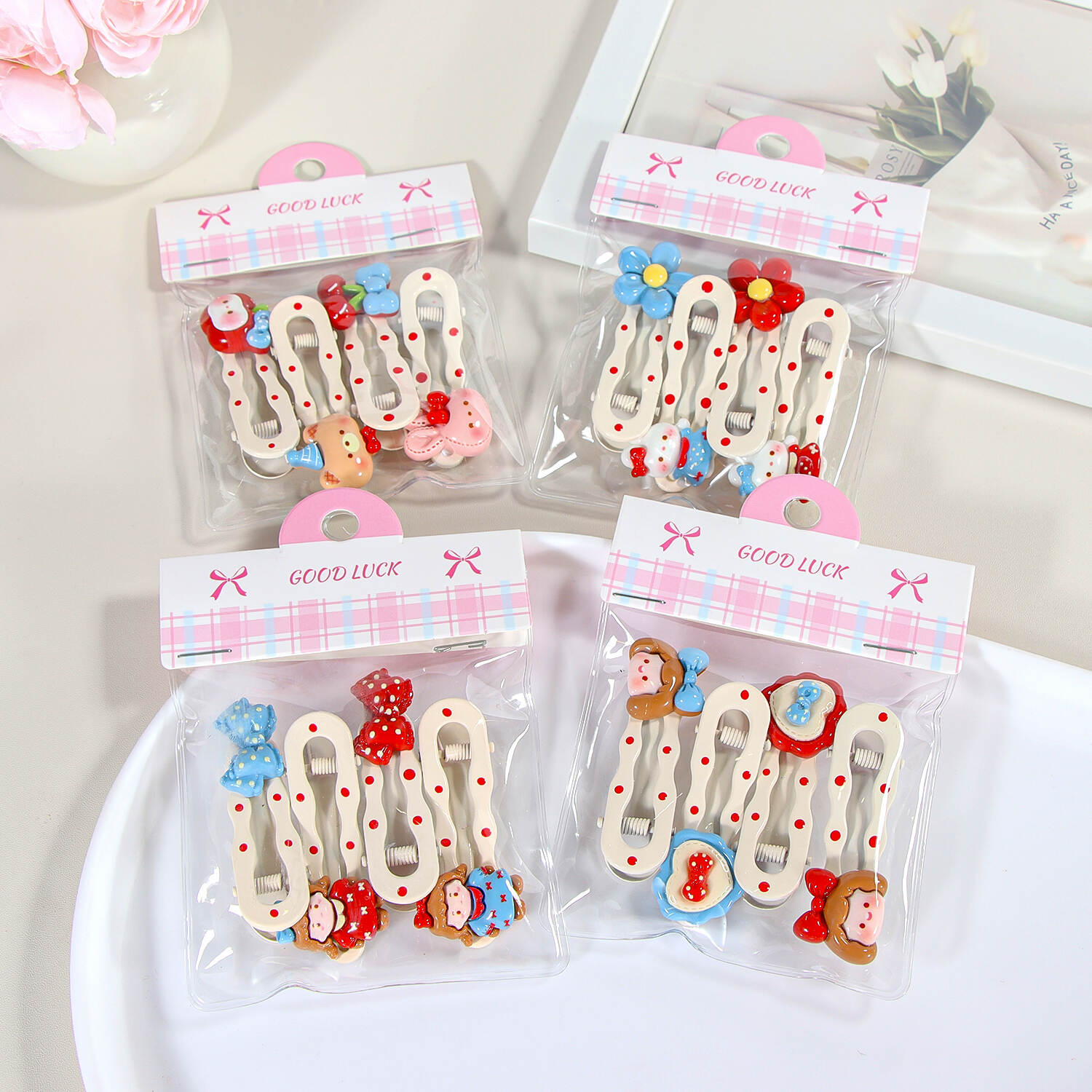 Wholesale Metal Hairpins for Girl Metal Snap BB Hair Clips Kids Hair Accessories