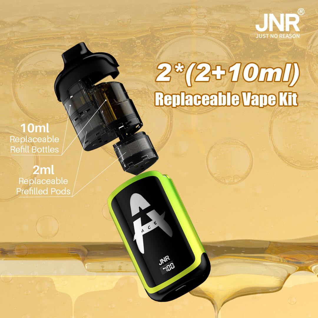 Jnr Ace 32K, Jnr Puff, Puff JNR, зменлівы камплект Vape, падвойная сеткавая шпулька, 2*(2+10 мл) струкі, JNR Vape, JNR PAPOR, JNR Wholesale, Vape Whape Whape Europe