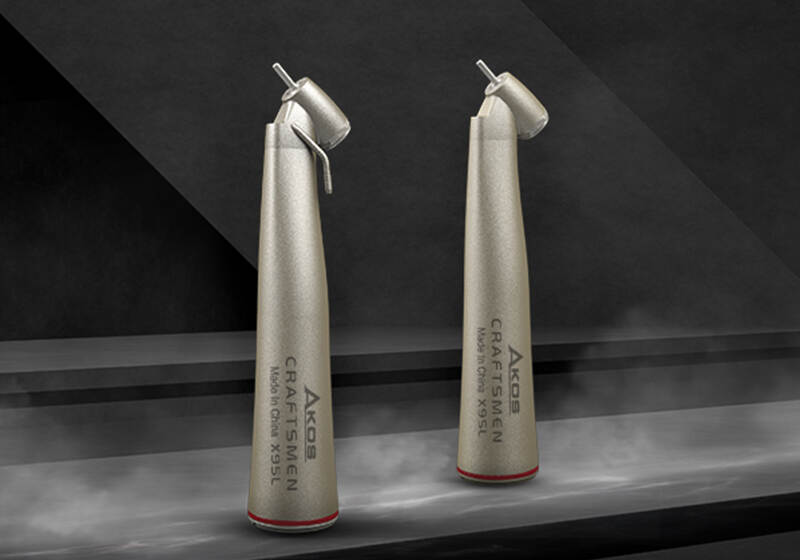Revolution of Impacted Tooth Extraction!  1:4.2 Increase Contra Angle --168,000RMP High Speed Cutting + Zero-Surgical-Emphysema Design, Ending the Era of Blind 