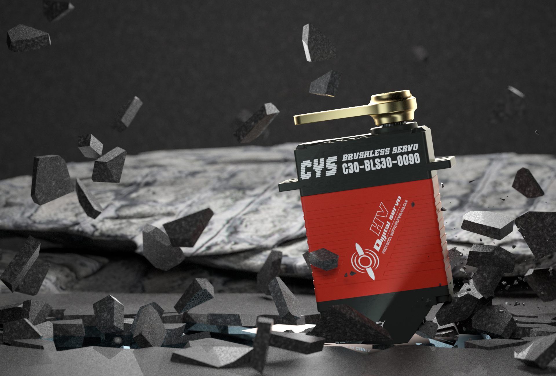 Conquer Harsh Environments with the CYS C30-BLS30-0009 All-Metal Servo