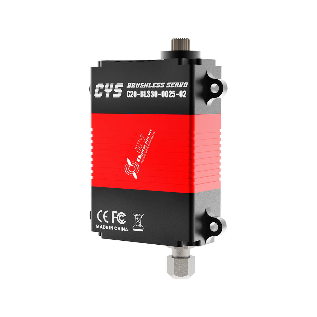 Cys-C20-BLS30 25kg Senbrida Servo-Povas Busa &amp; Akvorezista por Industriaj Dronoj Premium Performance por Postulaj Aplikoj
