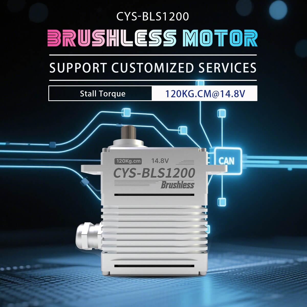Introducing the BLS1200: High-Performance Power in a Compact, Rugged Servo