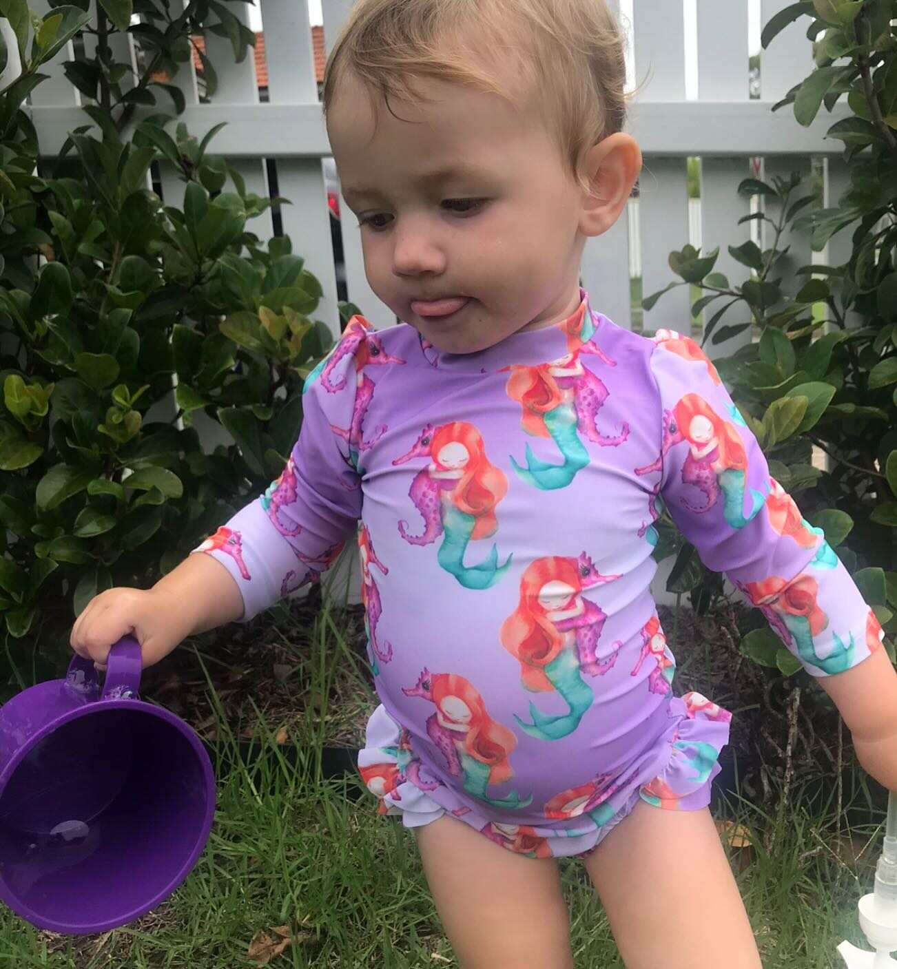 High Quality Print Custom Baby Swimwear One Piece Kids Swimsuit
