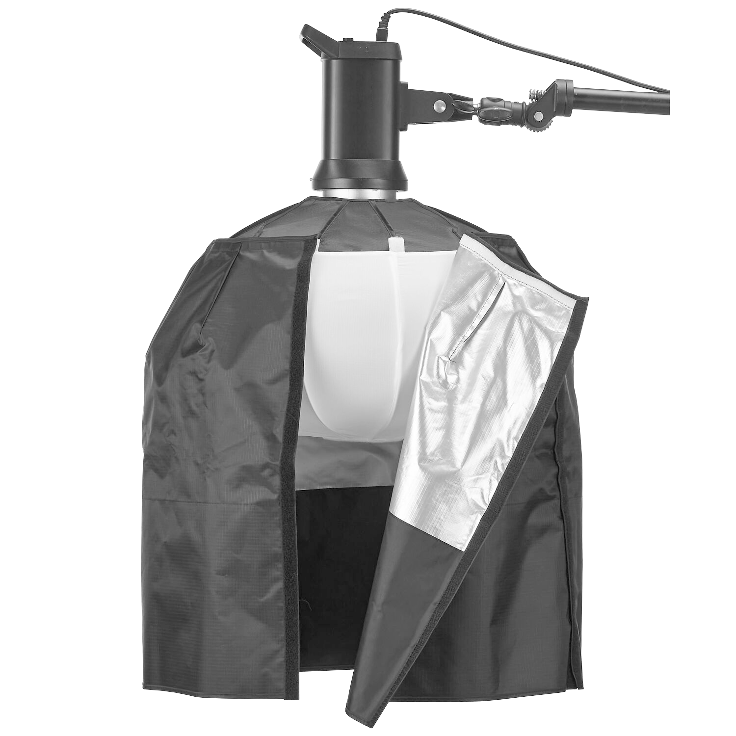 Foldable Soft Diffuser Ball with Skirt