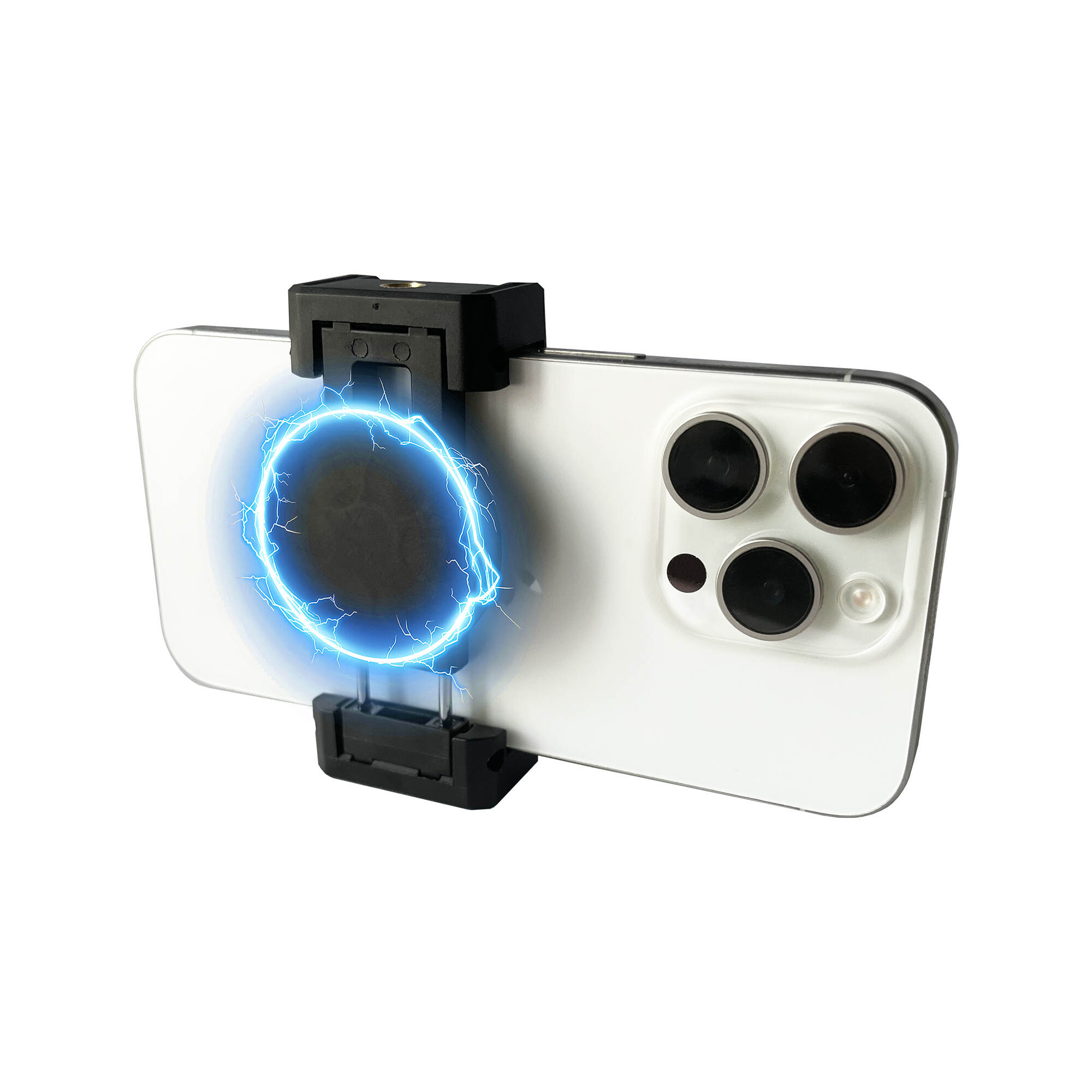 Magnetic Phone Clamp, Freeing Up Your Hands