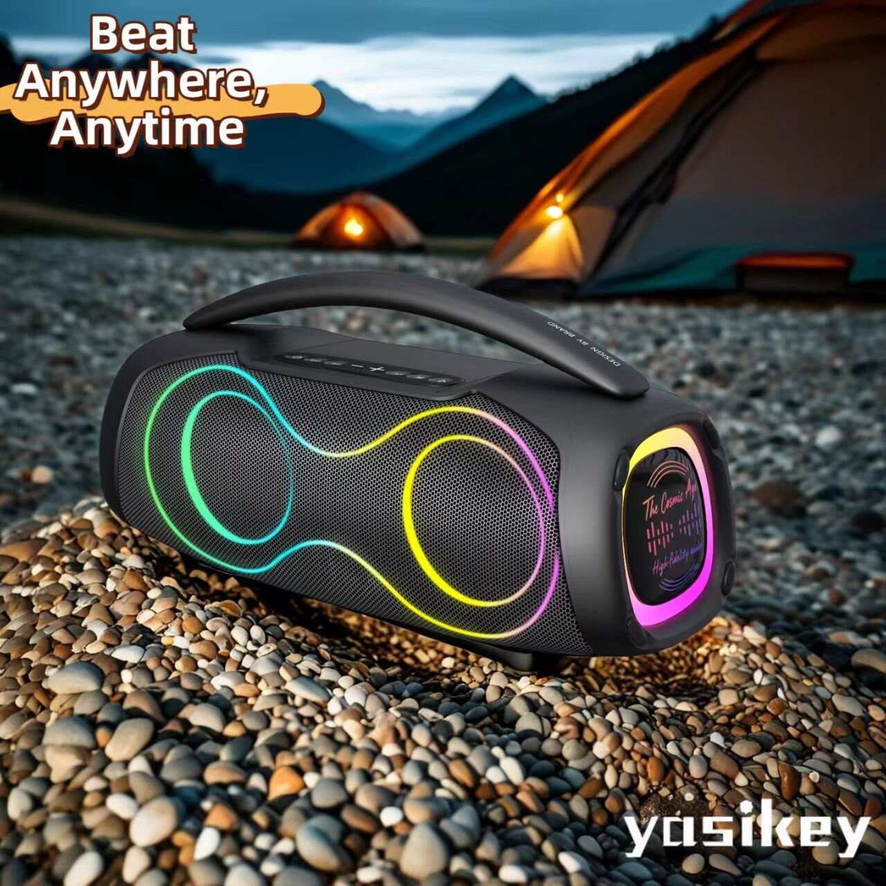 Unleash the Power of the Boombox: Your Portable Handle Speaker for Every Adventure