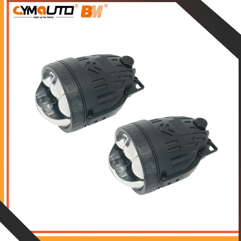 Cymauto F32-3 Fog Lamp, Triple Laser LED Fog Light, 3000K 6500K Fog Lamp, 3-Inch LED Fog Light, IP68 Waterproof Fog Light, Off-Road Fog Lamp, Automotive Fog Light, Truck Fog Light Replacement, Dual Temperature Fog Lamp, High-Intensity Fog Light