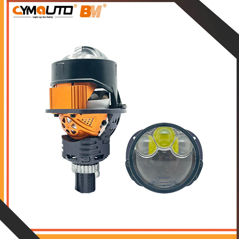 CYMAUTO High Quality 2.5INCH A5 - 3 TRI - LASER 12V/24V LHD/RHD/FLAT Bi LED Lens