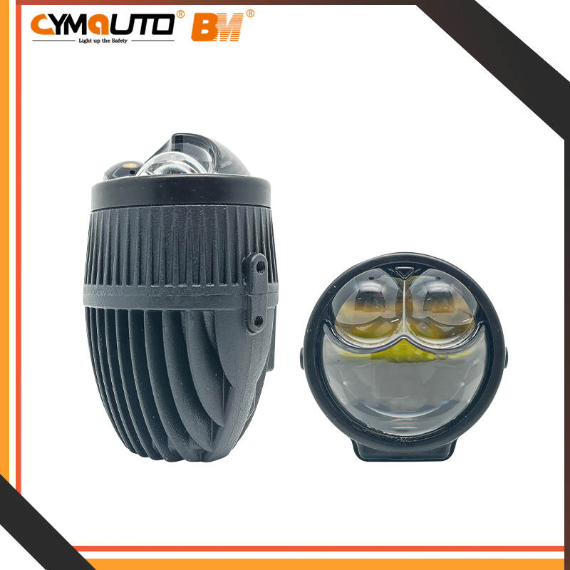 Cymauto F31-2 DUAL LASER Bl-LED ONE COLOR 3 INCH FOG LAMP POWER TEMPERATURE 3000K/6000K