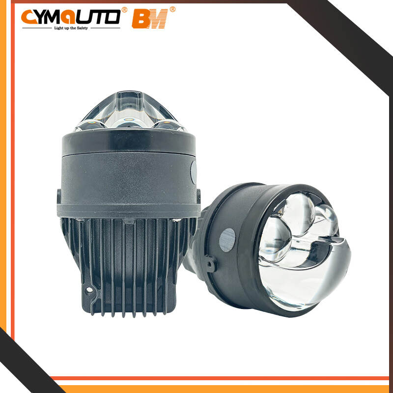 Cymauto F30-3 TRI LASER Bl-LED ONE COLOR 3 INCH FOG LAMP POWER TEMPERATURE 3000K/6000K