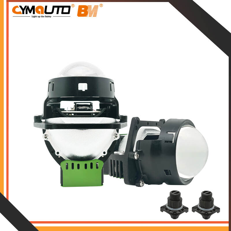 CYMAUTO T26 2.5INCH THREE REFLECTORS PROJECTOR LENS 70W HIGH POWER