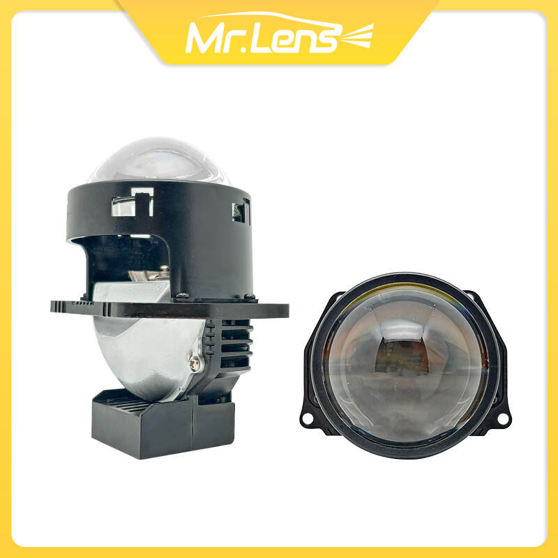 Mr.Lens High Quality 3.0INCH A4 12V/24V LHD/RHD/FLAT Bi LED Lens