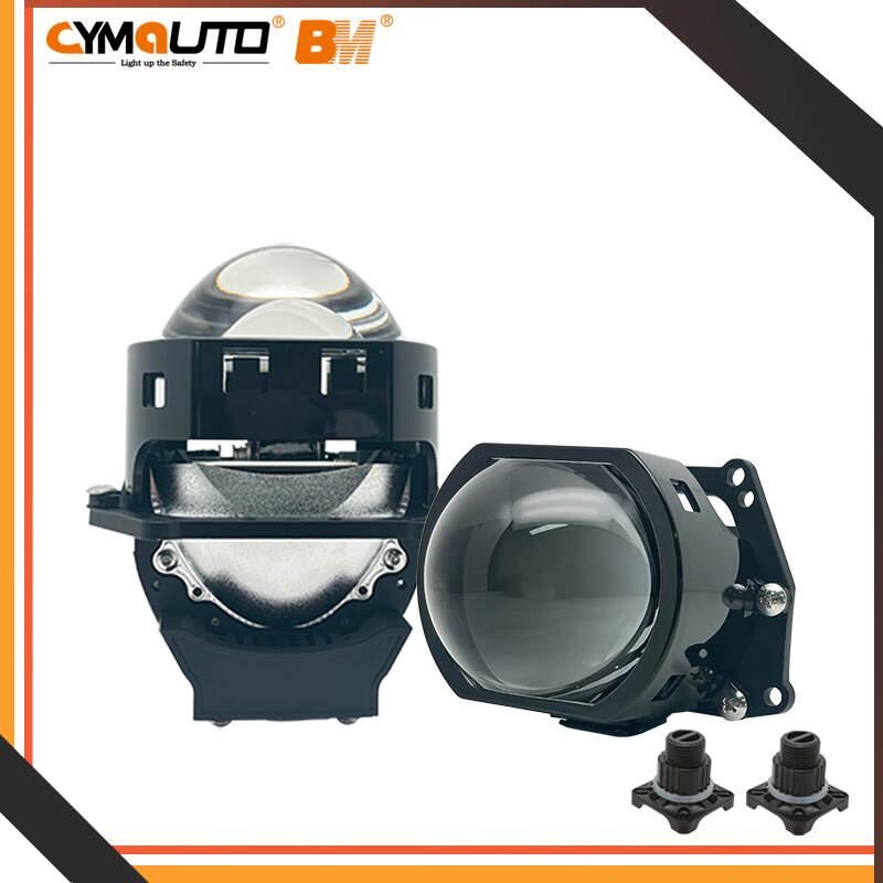 TY7 3inch Bixenon Projector, Dual Reflector Projector Lens, 65W 75W Bixenon Lens, High Power Projector Headlight, HID Projector Conversion, 3 Inch Projector Lens, Bi-Xenon Retrofit Kit, Automotive Projector Lens, High-Output Headlight Projector, Car Headlight Upgrade