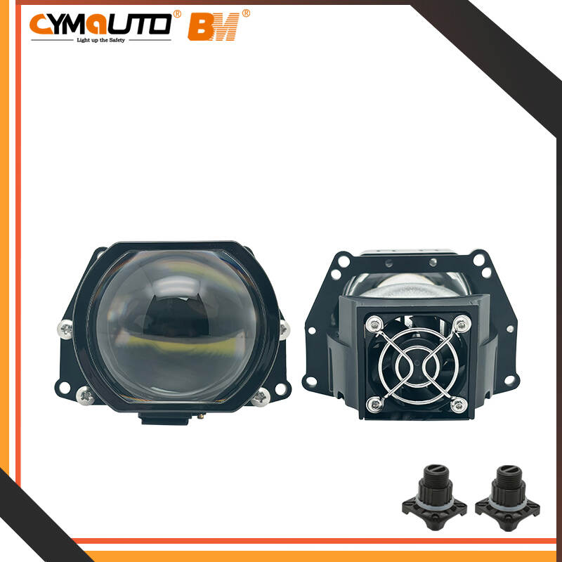 TY7 3inch Bixenon Projector, Dual Reflector Projector Lens, 65W 75W Bixenon Lens, High Power Projector Headlight, HID Projector Conversion, 3 Inch Projector Lens, Bi-Xenon Retrofit Kit, Automotive Projector Lens, High-Output Headlight Projector, Car Headlight Upgrade