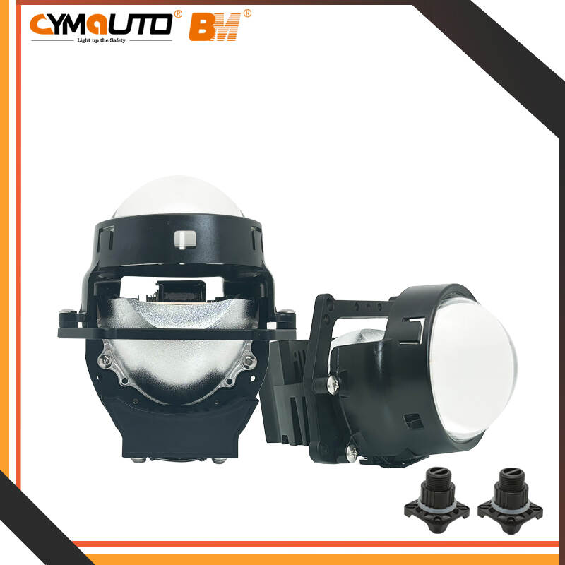 TY7 2.5inch Dual Reflectors Bixenon Projector Lens 65W/75W High Power