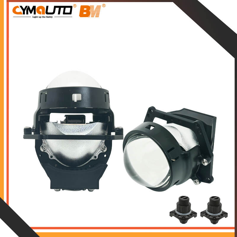 TY7 2.5inch Bixenon Projector, Dual Reflector Projector Lens, 65W 75W Bixenon Lens, High Power Projector Headlight, HID Projector Conversion, 2.5 Inch Projector Lens, Bi-Xenon Retrofit Kit, Automotive Projector Lens, High-Output Headlight Projector, Car Headlight Upgrade