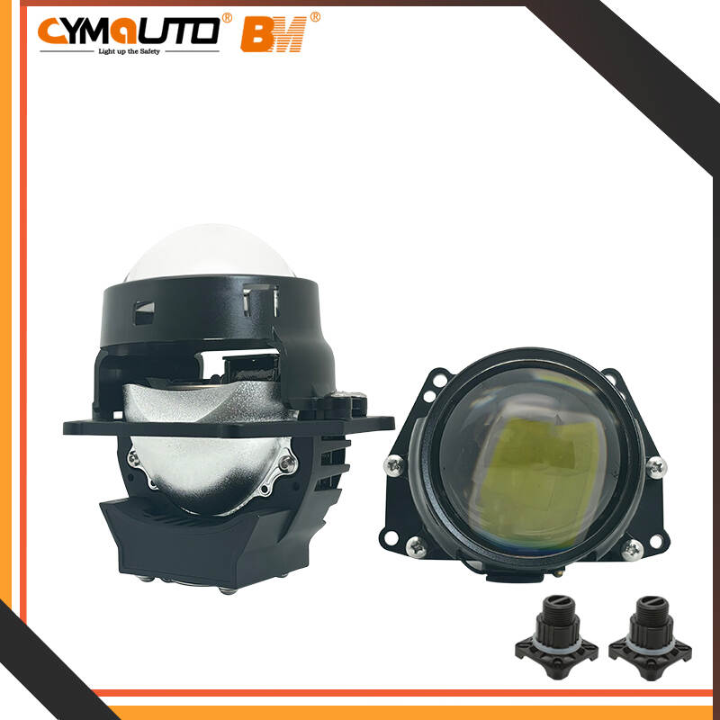 TY7 2.5inch Bixenon Projector, Dual Reflector Projector Lens, 65W 75W Bixenon Lens, High Power Projector Headlight, HID Projector Conversion, 2.5 Inch Projector Lens, Bi-Xenon Retrofit Kit, Automotive Projector Lens, High-Output Headlight Projector, Car Headlight Upgrade