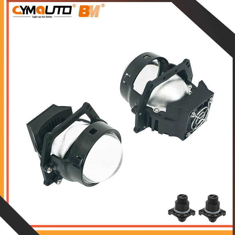 TY7 2.5inch Bixenon Projector, Dual Reflector Projector Lens, 65W 75W Bixenon Lens, High Power Projector Headlight, HID Projector Conversion, 2.5 Inch Projector Lens, Bi-Xenon Retrofit Kit, Automotive Projector Lens, High-Output Headlight Projector, Car Headlight Upgrade